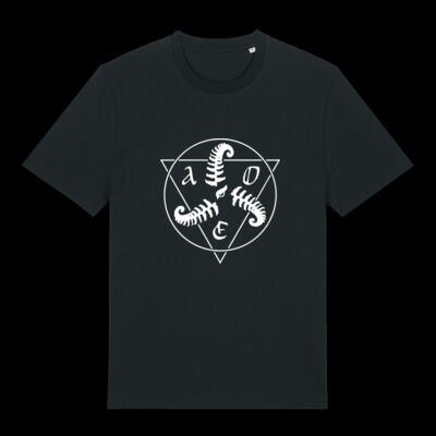 T-shirt - logo white + get enchanted by darkness Thumbnail