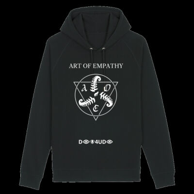 Hoodie V0 - AOE logo + DIE white Thumbnail